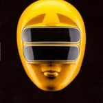 LumiPoster — Power Rangers - Classic Yellow Ranger Helmet