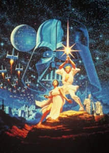 LumiPoster — Star Wars Starry Sky