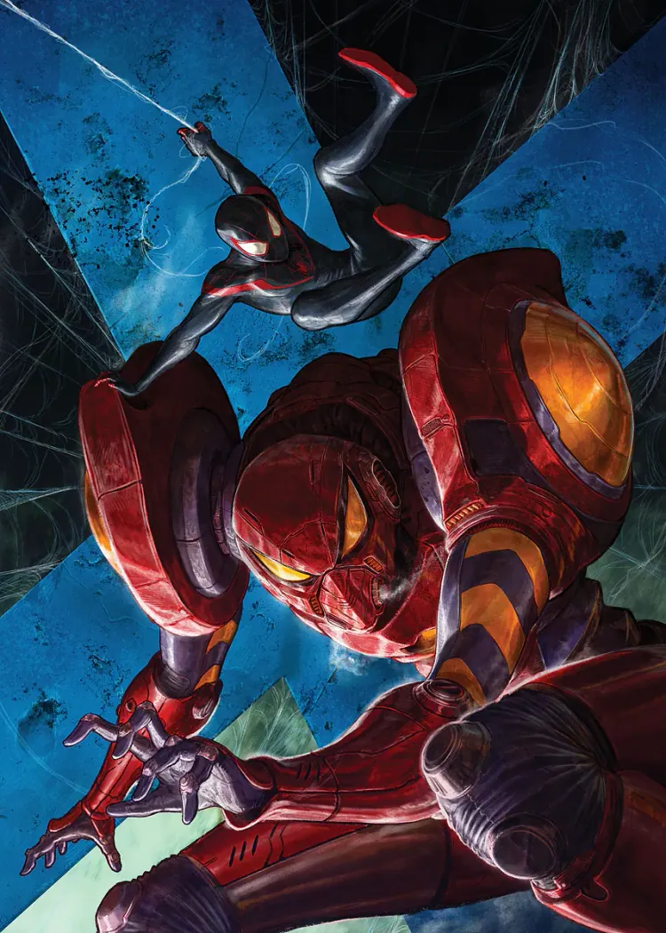 lumi-boards-movies-5a4c689aa90136b8-1.webp LumiPoster — Spider-Man and Miles in battle - Image 1