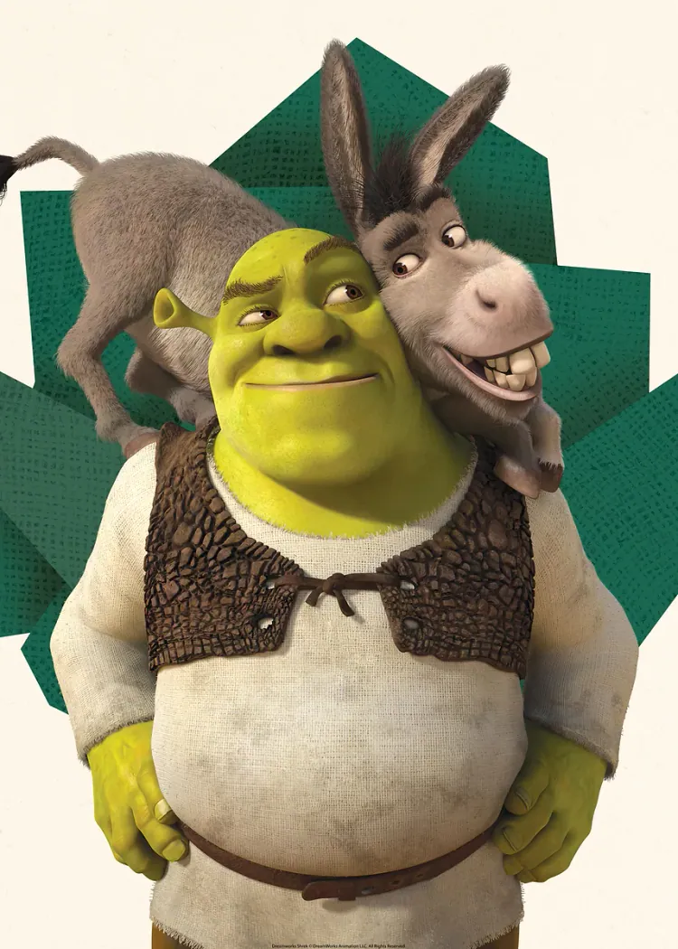lumi-boards-movies-5c245445abe22e35-1.webp LumiPoster — Shrek and Donkey are friends - Image 1