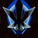 LumiPoster — Power Rangers - Blue Star Helmet