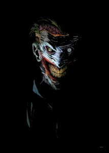 LumiPoster — Joker smile in the dark