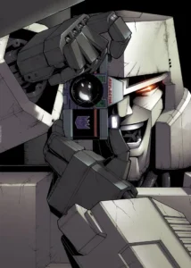 LumiPoster — Transformers - Megatron close-up