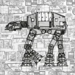 LumiPoster — Star Wars — Walker Diagram