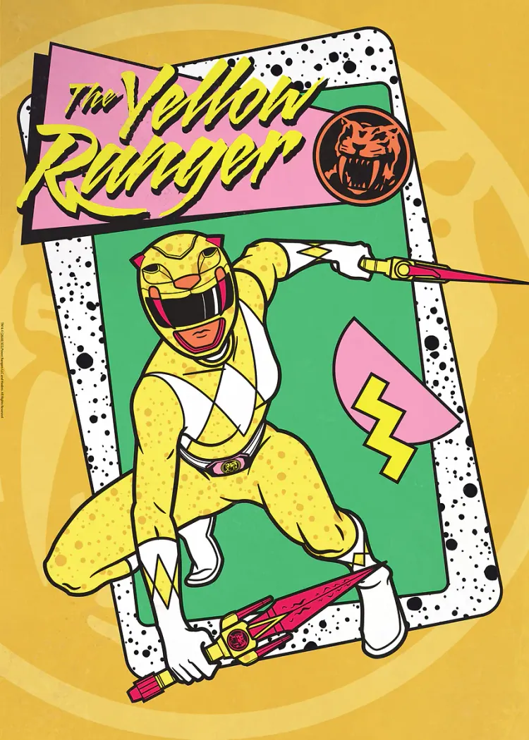 lumi-boards-movies-908b0f565bdcb990-1.webp LumiPoster — Power Rangers - Classic Yellow Ranger - Image 1