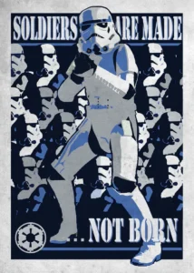 LumiPoster — Star Wars - Soldiers Are Made