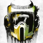 LumiPoster — Star Wars - Scott Trooper Helmet
