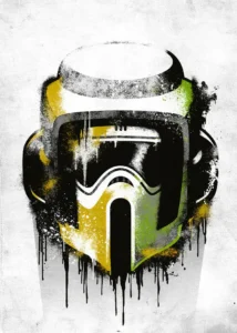 LumiPoster — Star Wars - Scout Trooper Helmet