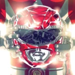 LumiPoster — Power Rangers - Red Ranger Helmet