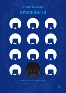 LumiPoster — Spaceballs — Helmet Row