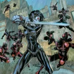 LumiPoster — Nightwing and City Battle