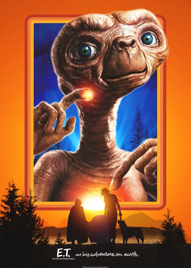 lumi-boards-movies-b6c4756f23353414 LumiPoster — إي تي إطار برتقالي - الصورة 1