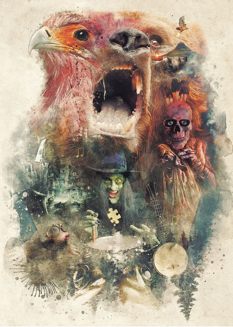 lumi-boards-movies-bda4011e07eb0dd9 LumiPoster — ساحر أوز — عالم الشخصيات - الصورة 1