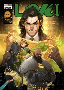 LumiPoster — Loki Saga Illustrated Cover