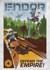 LumiPoster — Star Wars — Endor