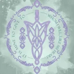 LumiPoster — The Lord of the Rings - Lorian Paper
