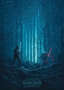 LumiPoster — ستار وورز — مواجهة في الغابة