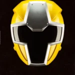 LumiPoster — Power Rangers - Yellow Ranger Silver Helmet