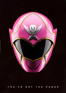 LumiPoster — Power Rangers - Pink Pirate Helmet