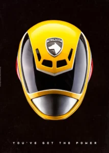 LumiPoster — Power Rangers - Yellow Police Helmet