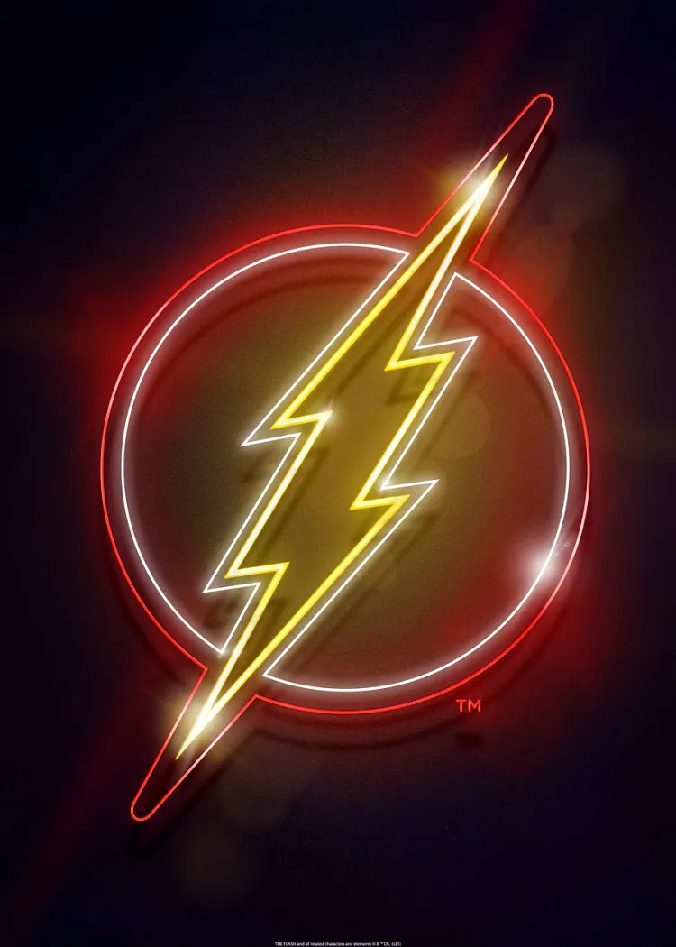 lumi-boards-movies-e0bffeb75e0fe0ea-1.webp LumiPoster — The flash neon logo - Image 1