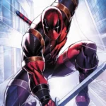 LumiPoster — Deadpool among the towers