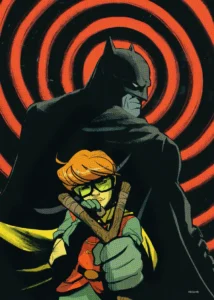 LumiPoster — Batman, Robin and red circles