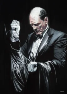 LumiPoster — Alfred and service gloves