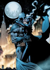 LumiPoster — Batman and the moon of Gotham