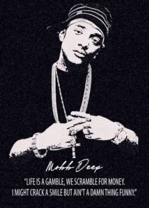 LumiPoster — Mobb Deep Portrait Rap
