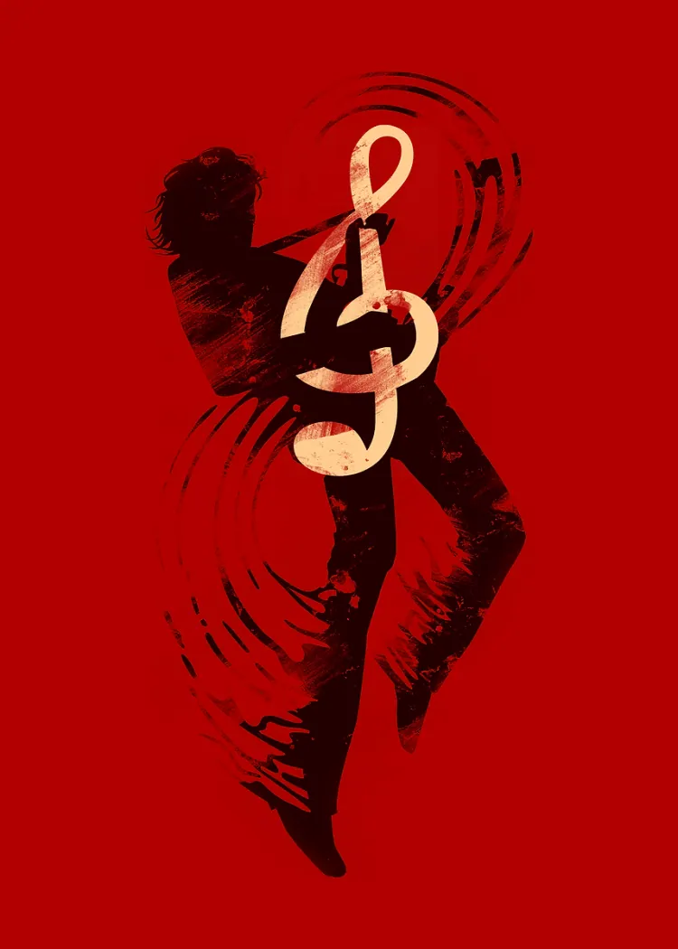 lumi-boards-music-bf2bcbabcc9e9e00-1.webp LumiPoster — Tune in red - Image 1