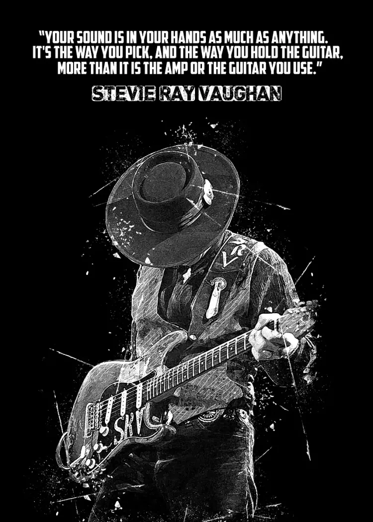 lumi-boards-music-ef7ebda8308c5988 LumiPoster — ستيفي راي فوغان - صوت الغيتار - الصورة 1