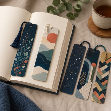 طباعة فواصل كتب مخصصة – نموذج منتج مطبوع ومخصص من Paper Ink
