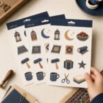 Custom A5 Sticker Sheets – Pack of 250 by Paper Ink
