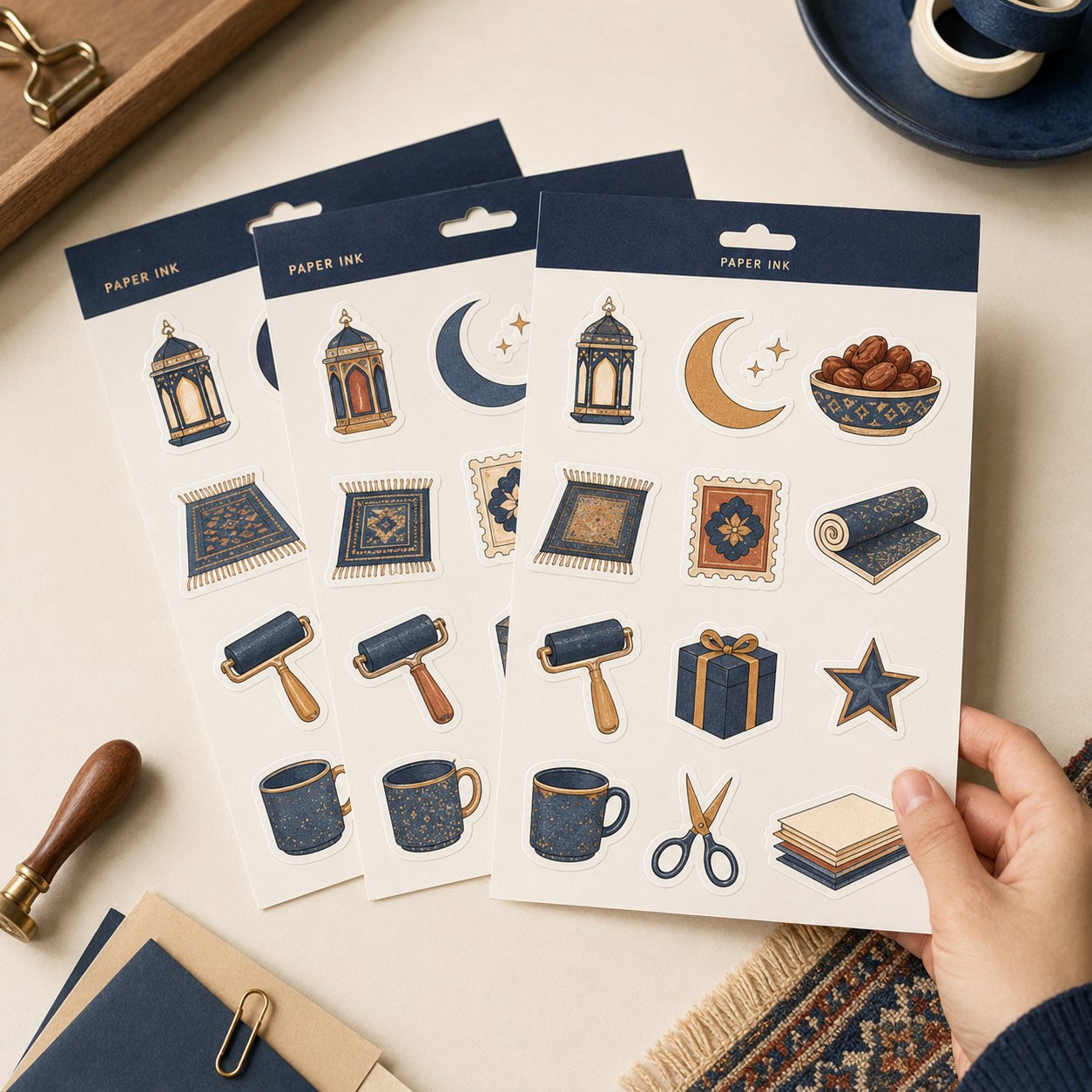 Custom A5 Sticker Sheets – Pack of 250 Custom A5 Sticker Sheets – Pack of 250 by Paper Ink