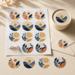 Large Custom Round Stickers – 26 & 33 cm by Paper Ink