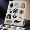 استيكرات UV في شيت (spot UV) مخصص بالطباعة – نموذج منتج مطبوع ومخصص من Paper Ink