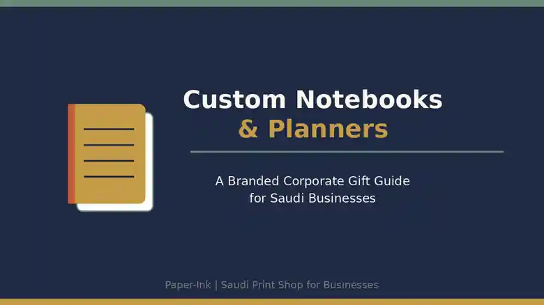 Custom Notebooks and Planners - A Branded Corporate Gift Guide for Saudi Businesses from Paper-Ink