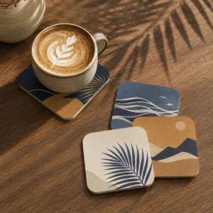 Round Paper Coaster
