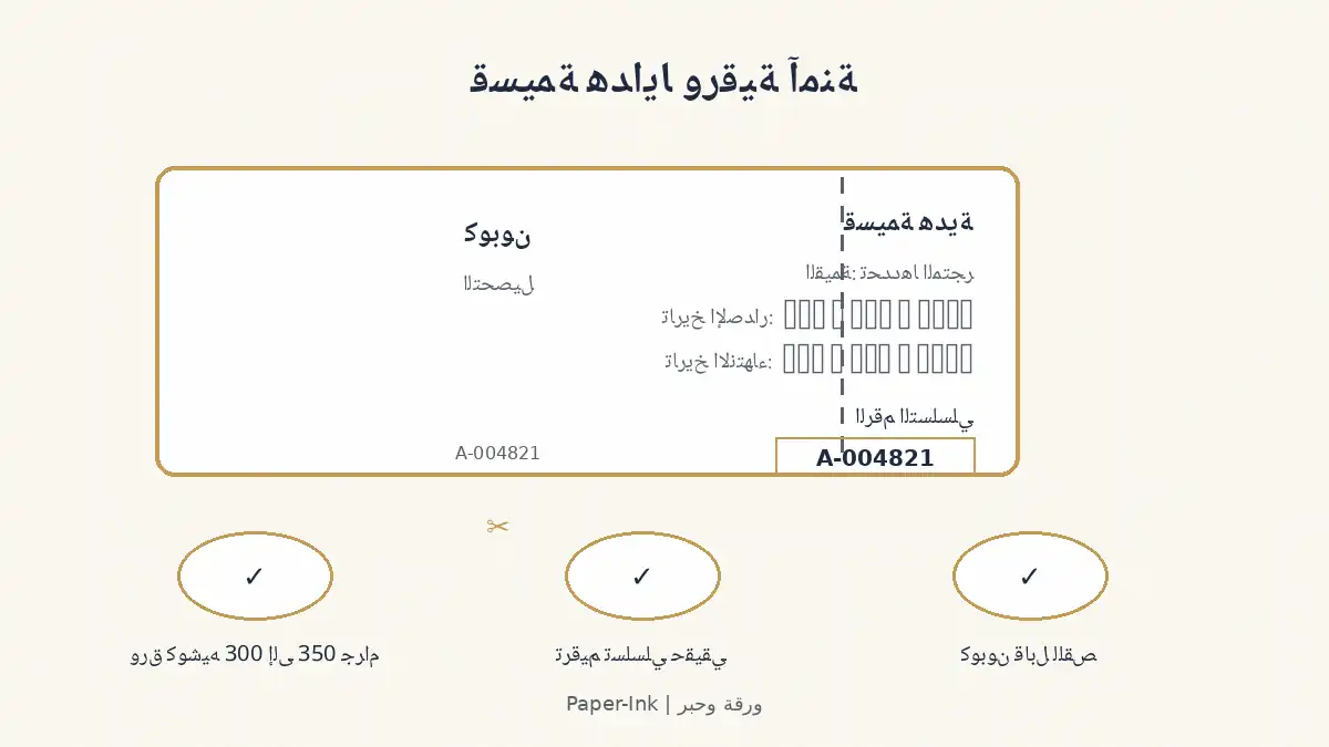 طباعة قسائم الهدايا الورقية الآمنة لمتجرك: الخامة والترقيم وحماية التزوير