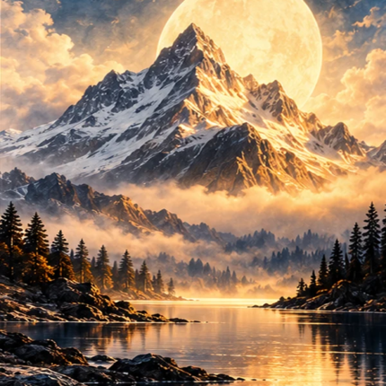 LumiPoster — illuminated artwork